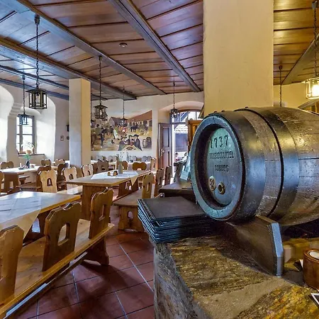 Burgschaenke & Goldener Loewe ホテル *